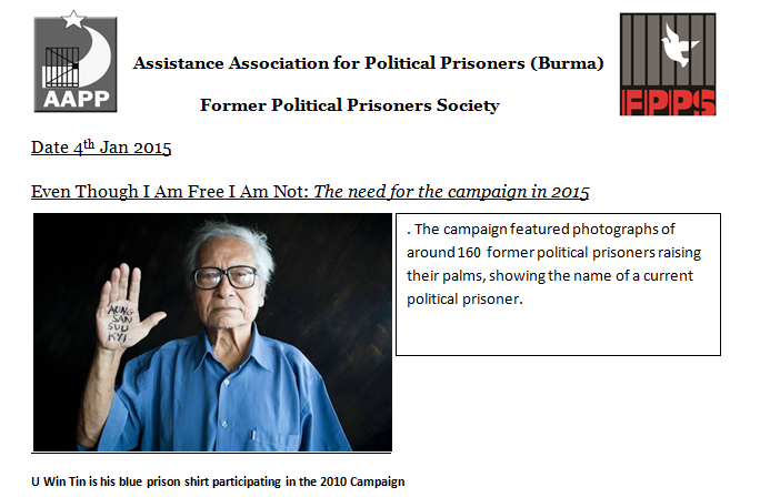 Even Though I Am Free I Am Not: The need for the campaign in 2015